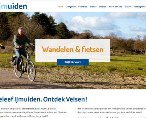 Citymarketing Velsen lanceert nieuwe website