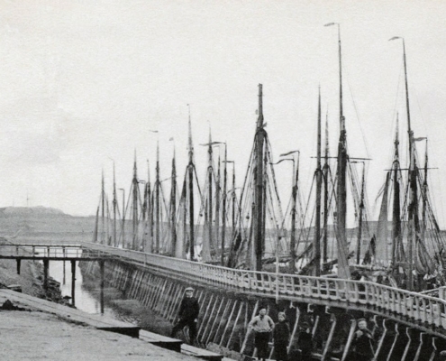 Haven van IJmuiden 1899