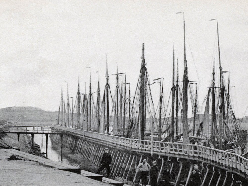 Haven van IJmuiden 1899