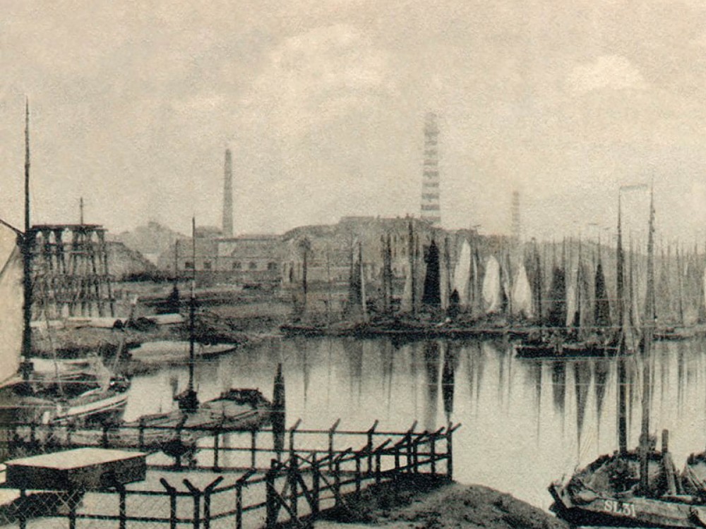 Haven van IJmuiden circa 1900