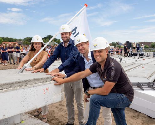 Feestelijke start bouw Hofgeest Buiten in Velserbroek