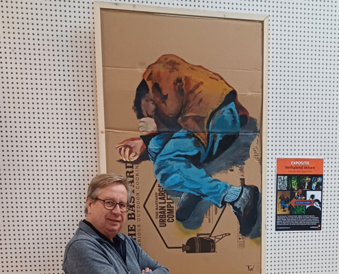 Ton Wijker wint Expositie wedstrijd Verhalende kunst in Velsen