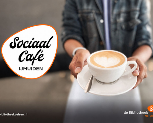 Sociaal Café geopend in Bibliotheek IJmuiden